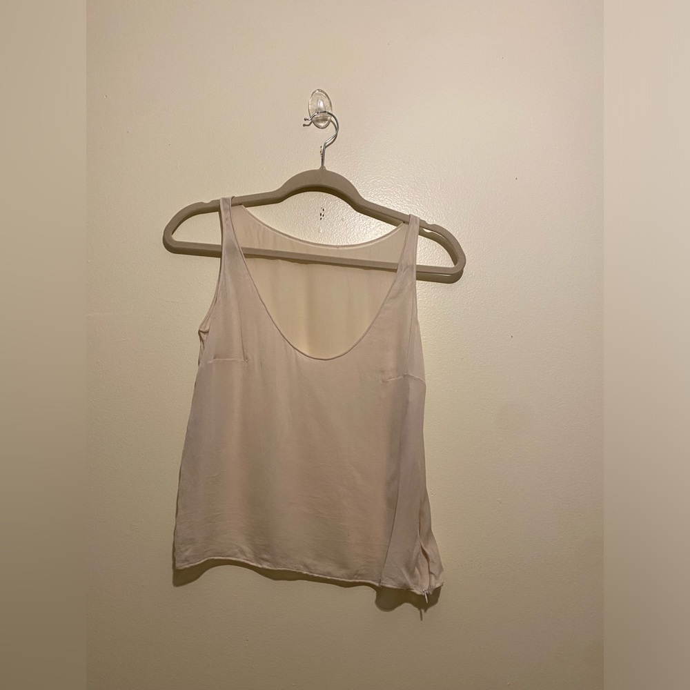 Valentino Silk Cream Camisole Top. Size 4